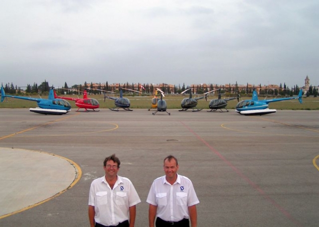 Pilotos y flota